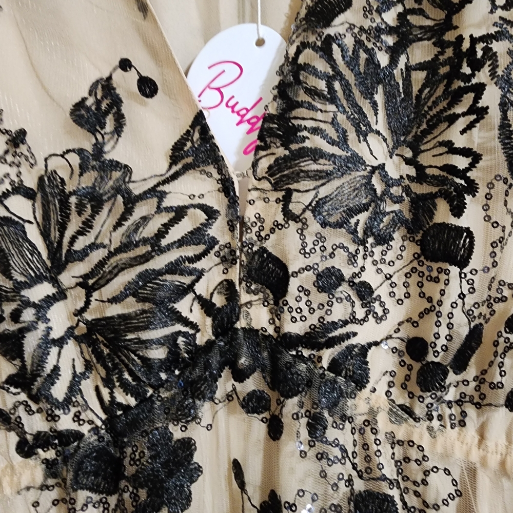 Buddy Love Black Floral Lace Dress - Picture 2 of 7